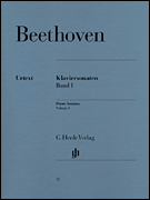 Beethoven Piano Sonatas Volume 1 Henle Urtext Book NEW  