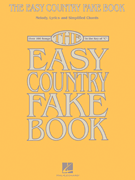 The Easy Country Fake Book Piano Guitar Sheet Music NEW  