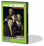 Classic Jazz Drummers Gene Krupa Buddy Rich Drum DVD  