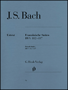 Bach   French Suites Piano Solo Henle Urtext Music Book  